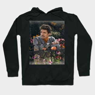 Pedro Pascal on The Fence Hoodie